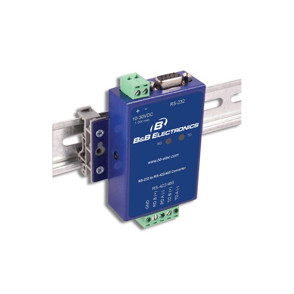 Rs-232 To Rs-422/485 Converter, Panel Mount, Iso